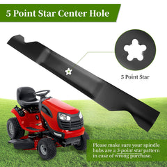 Ecreban center five-point star hole detail showing correct hub alignment benefit