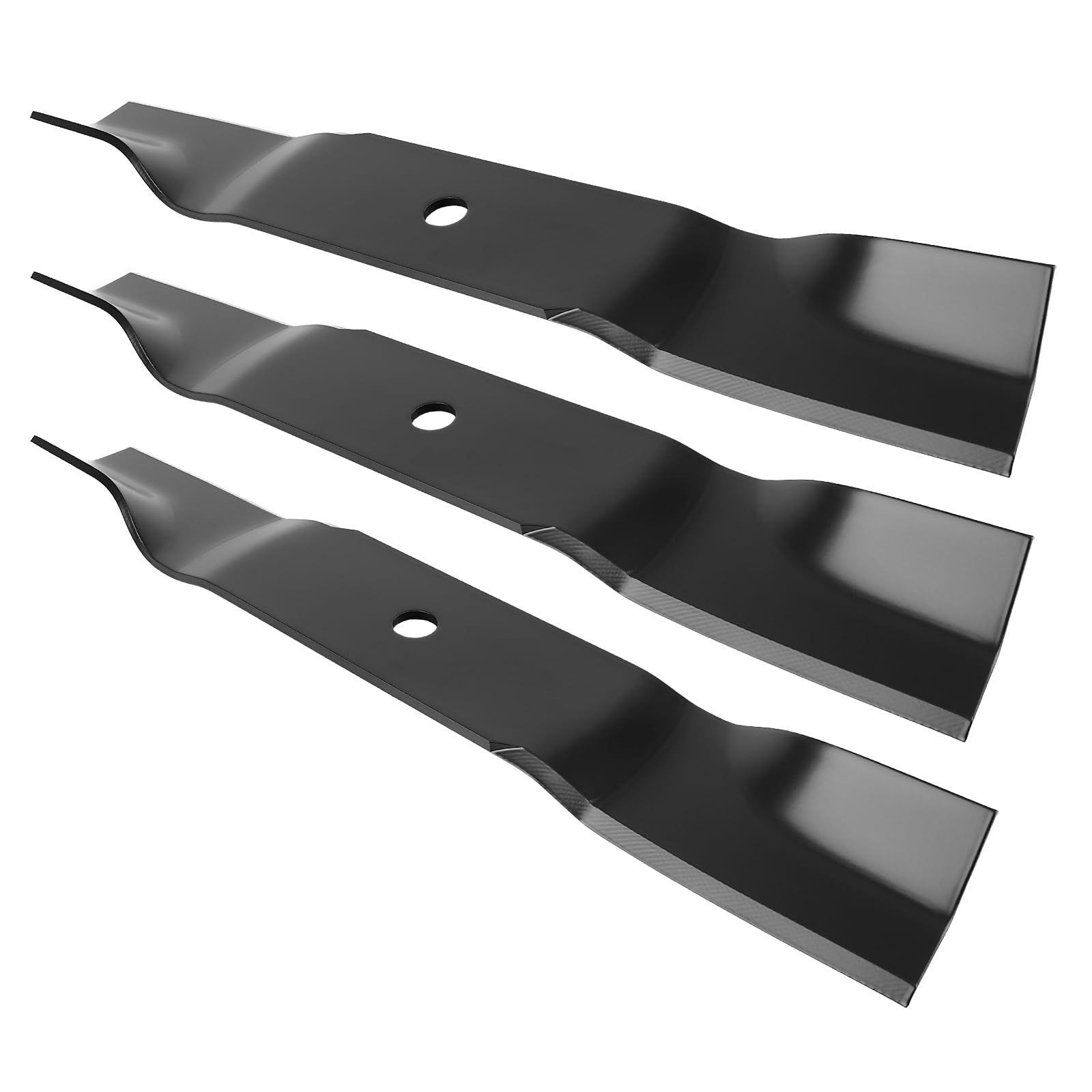 Ecreban front packaging showing 3-pack high lift blades and fit info