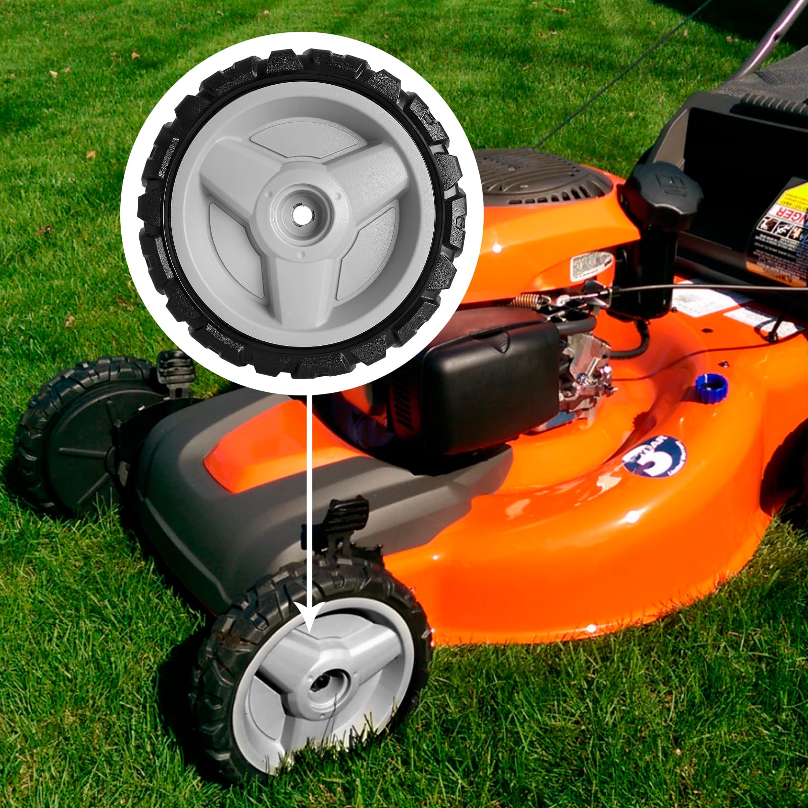 Ecreban hub offset and bore detail showing precise fit verification benefit