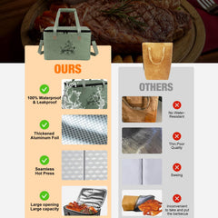 EddHomes brisket resting inside bag keeping meat warm and moist