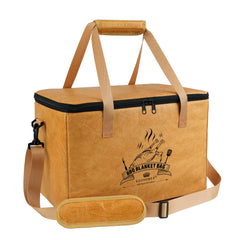 EddHomes front view showing roomy insulated meat bag for easy transport