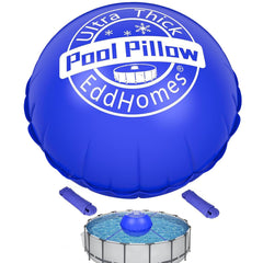 EddHomes pool pillow front view showing durable shape and protection