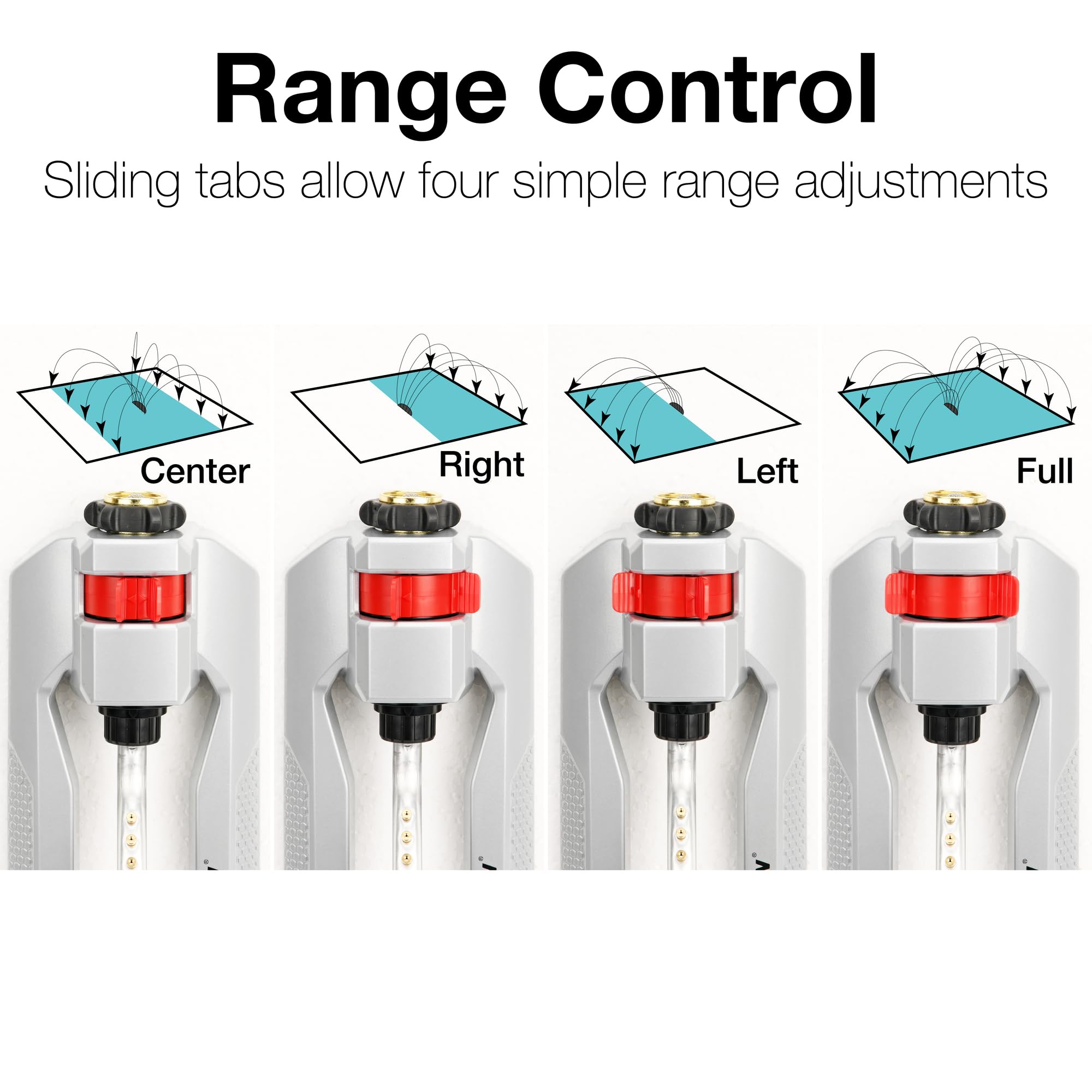 Eden built-in nozzle cleaning tool detail for easy maintenance