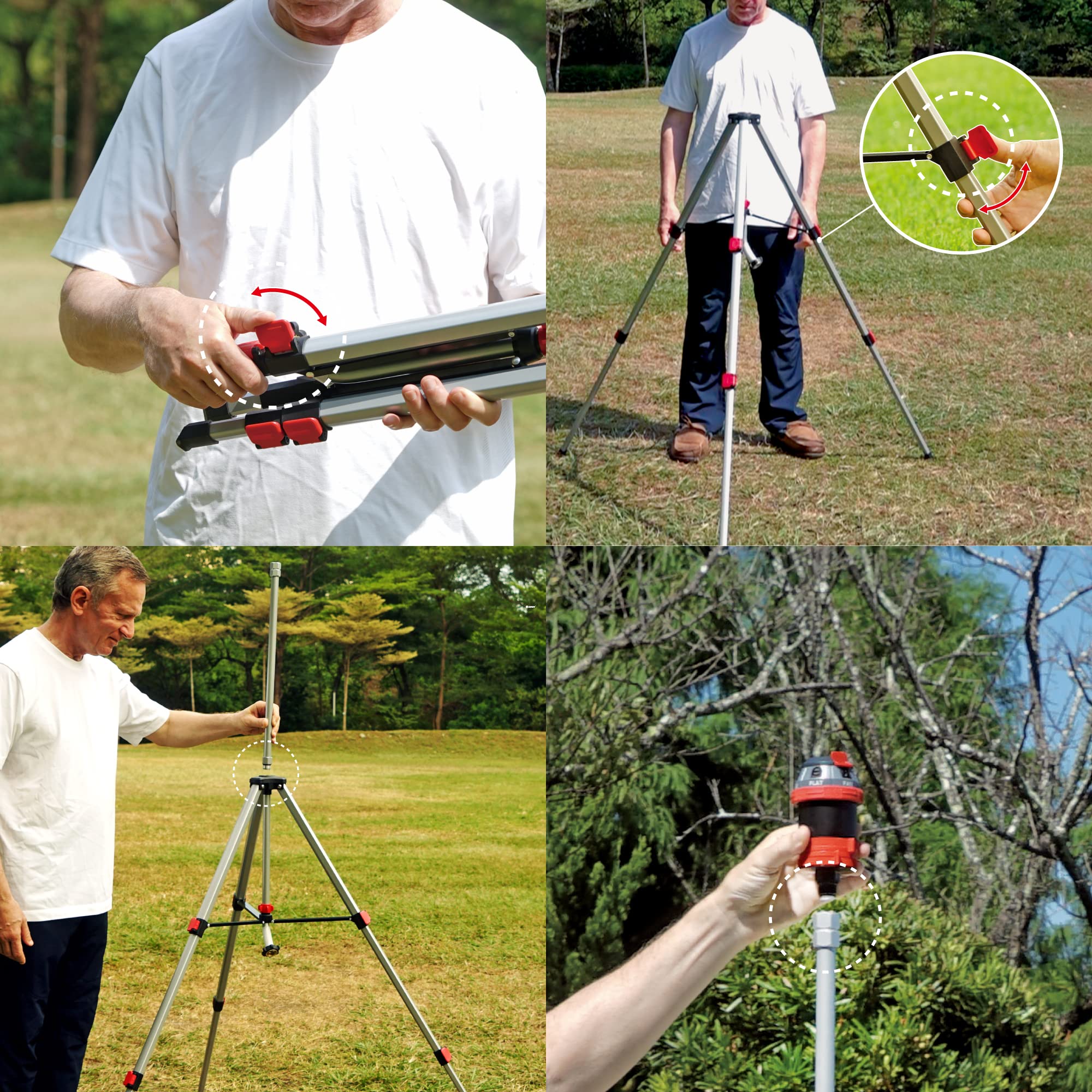 Eden sliding angle tabs detail, adjust spray arc for targeted watering