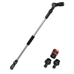 Eden front view of full 66-inch metal wand showing professional build and extended reach