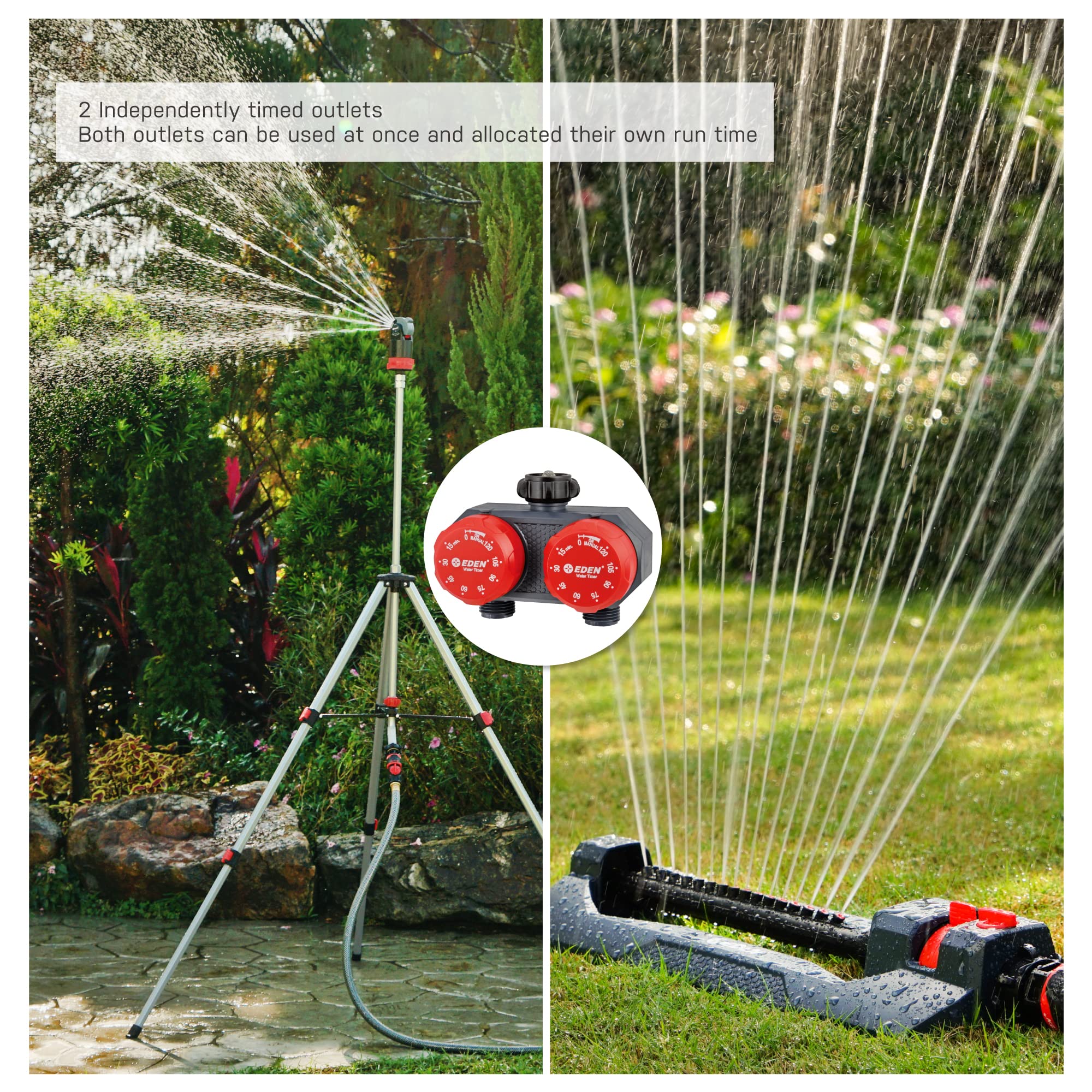Eden beside hand for scale showing compact size and easy handling