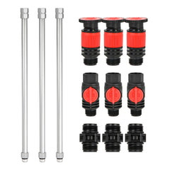 Eden front overview of full 12-piece set showing modular watering benefits