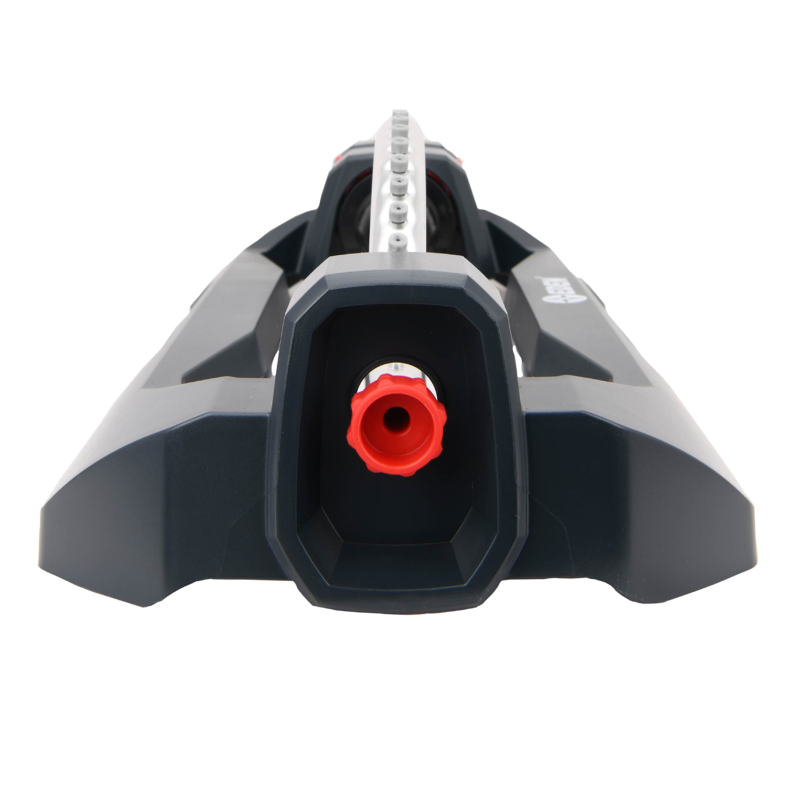 Eden weighted base and flow-control knob detail for stable, adjustable spray