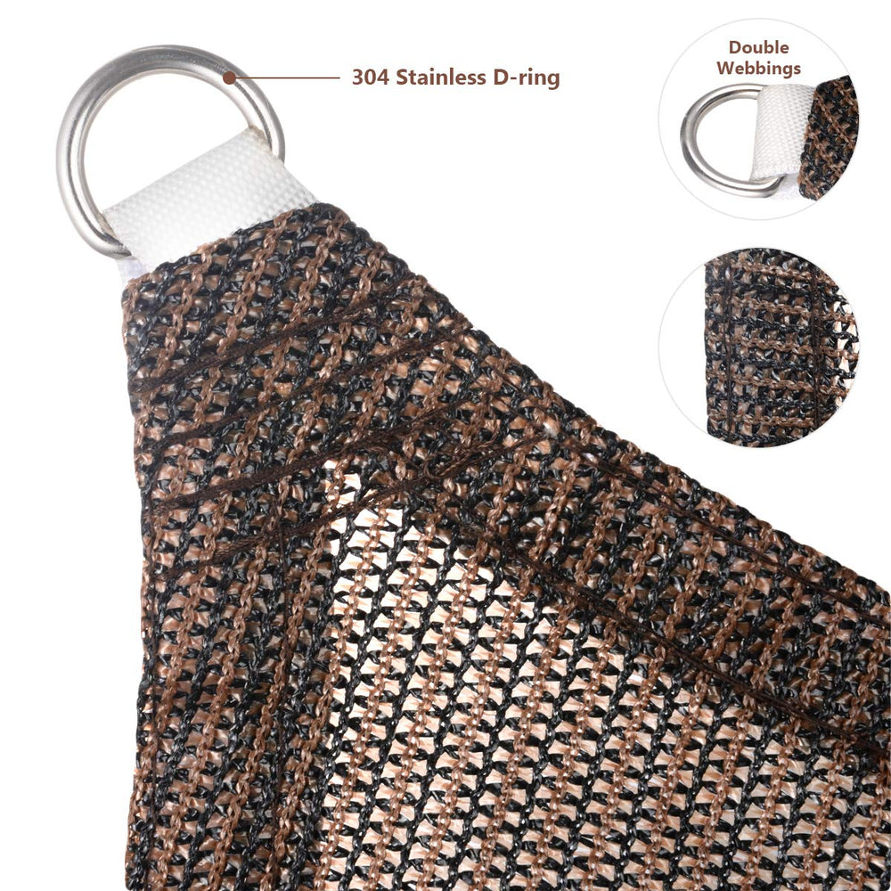 Eden's Decor stainless steel D-ring corner detail for secure long-lasting anchoring