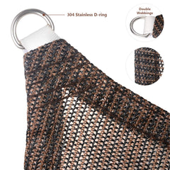 Eden's Decor stainless steel D-ring corner detail for secure long-lasting anchoring