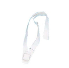 Eder Flag front view harness showing white webbing and woven pole pocket for secure support