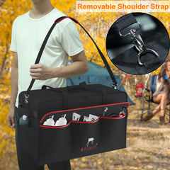 EDIBIN reinforced handle and stitching for secure heavy lifting