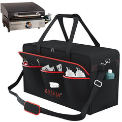 EDIBIN front view bag fitting Blackstone 17" griddle protects unit during transport