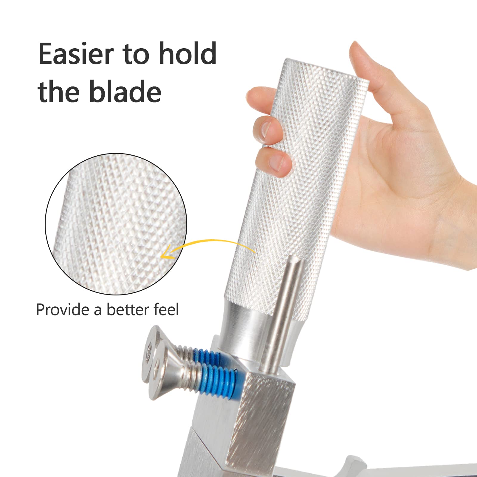 Edicapo clearly marked angle scale close-up showing adjustable 15°–45° setting accuracy