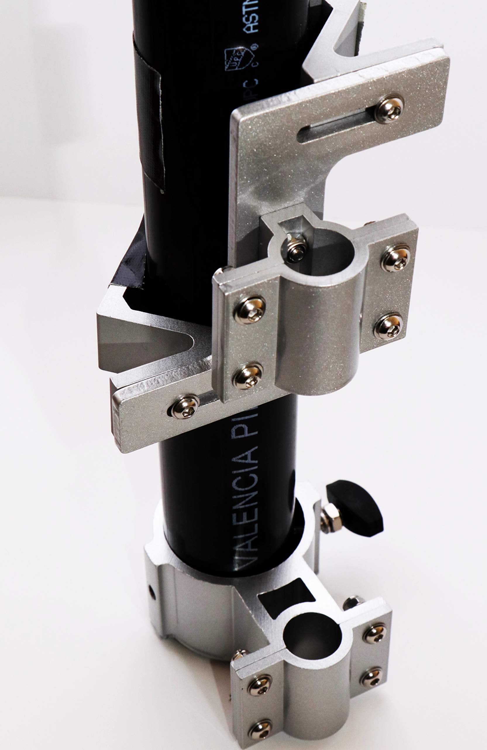 EEZ RV Products front view of ladder mount showing compact secure hold