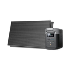 EF ECOFLOW DELTA 2 front panel view showing ports and power display for easy operation