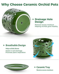 EFISPSS top view showing drainage holes and glazed interior for easier cleaning