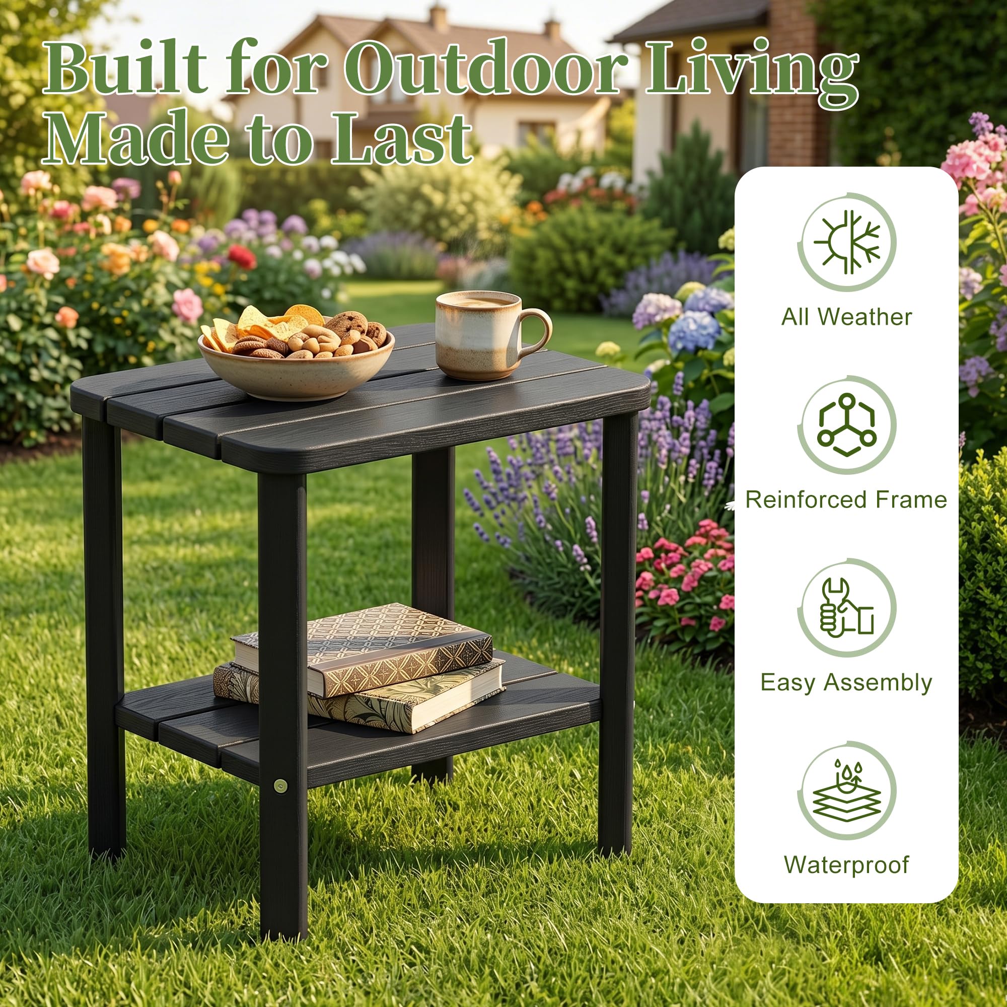 EFU scale comparison with chair showing compact footprint and space savings