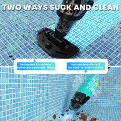 EFURDEN textured grip and controls for comfortable handling and easy operation