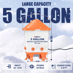 Eggluuz removable anti-roost cone and lid open for easy cleaning and to prevent chickens from perching