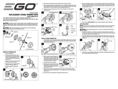 EGO Power+ AH1531 packaging with included accessories for correct installation and compatibility