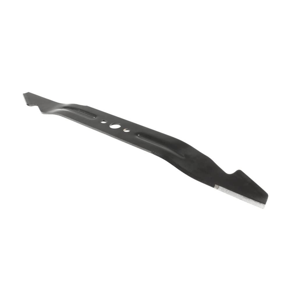 EGO Power+ front view of 21-inch blade showing balanced design and sharpness benefit