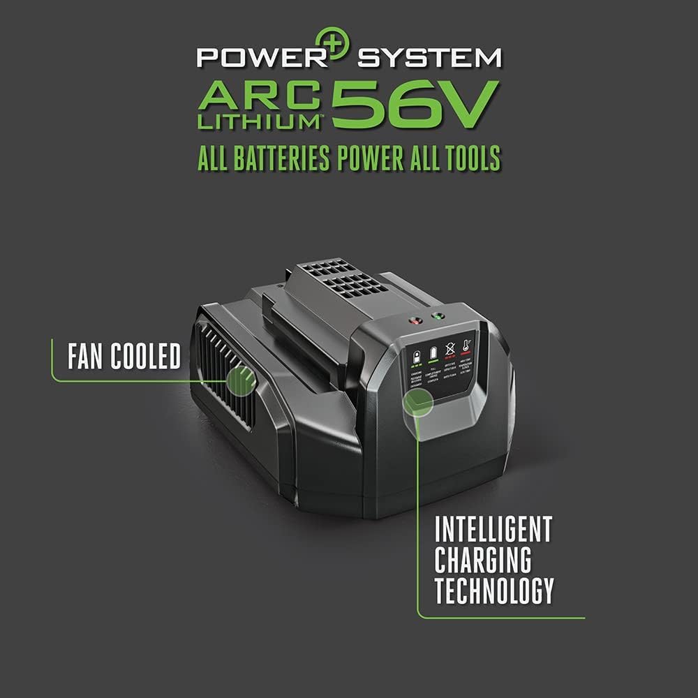 EGO Power+ close-up of battery contacts and robust connector for secure power transfer