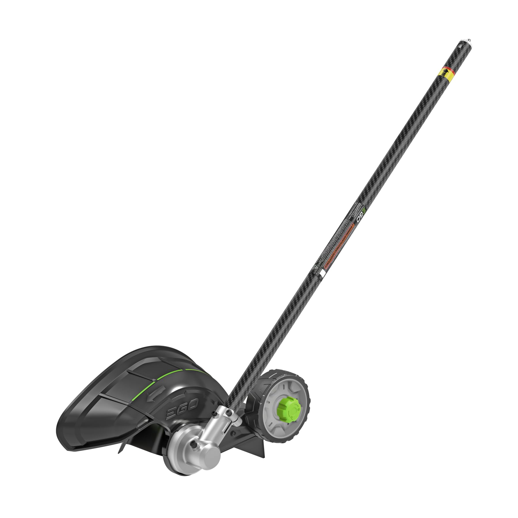 EGO Power+ front view showing bed redefiner and mounting interface for easy attachment