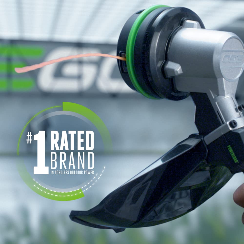 EGO Power+ carbon fiber shaft close-up showcasing lightweight durability