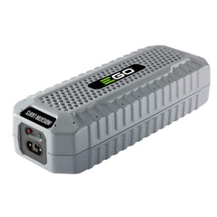 EGO Power+ CH1800 front showing connector and secure fit benefit