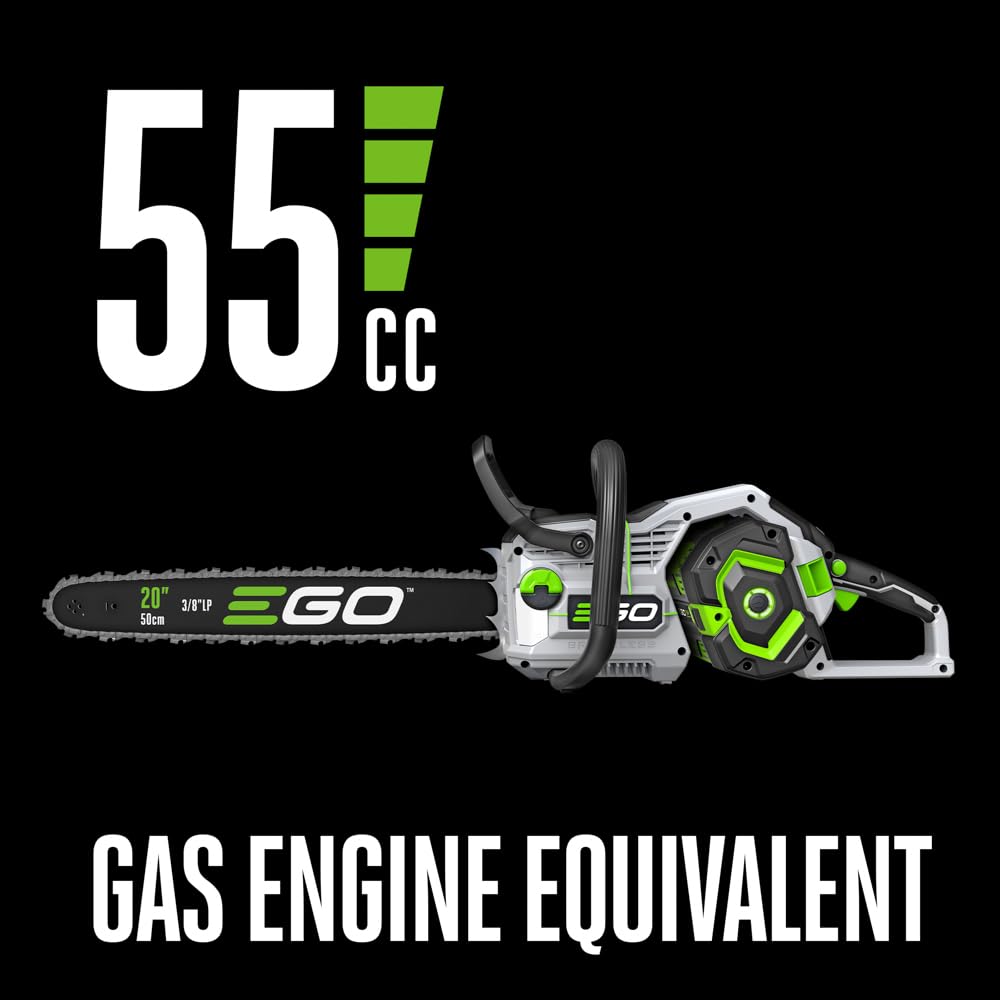 EGO POWER+ battery and charger included for fast start and convenience