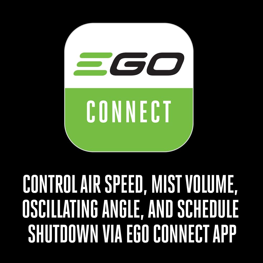 EGO Power+ held by hand to show compact size and easy portability benefit