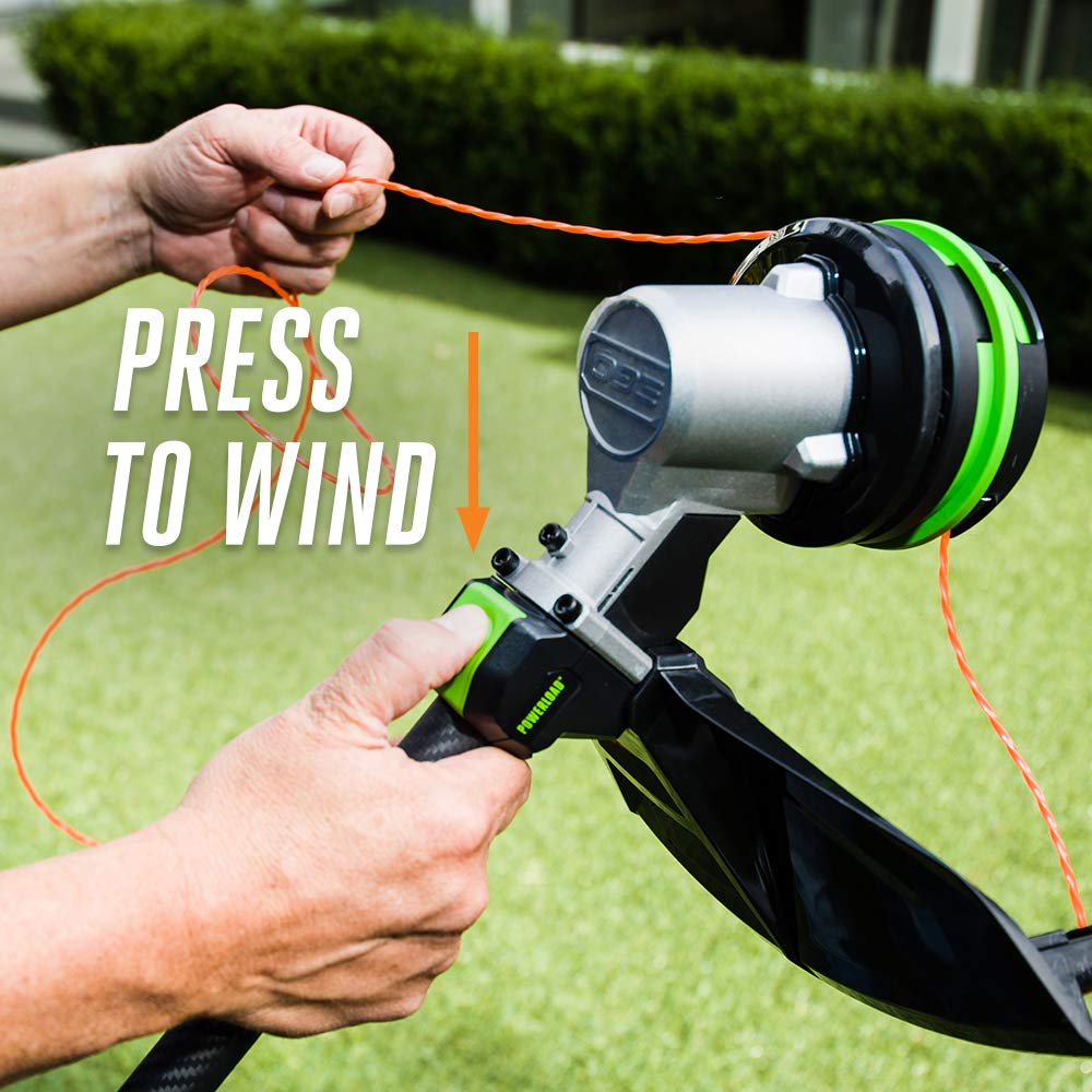EGO Power+ handle controls and trigger delivering comfortable operation