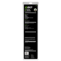 EGO Power+ guide bar mounted on CS1800 chainsaw in use showing improved cutting reach