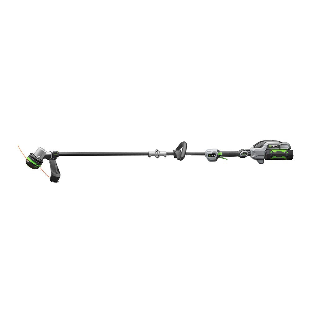EGO Power+ packaging and warranty label showing included warranties