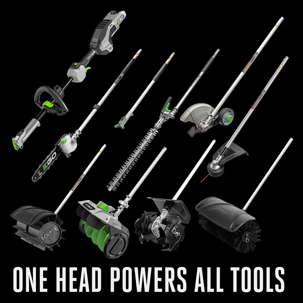 EGO Power+ next to 56V battery for size and scale and clear compatibility