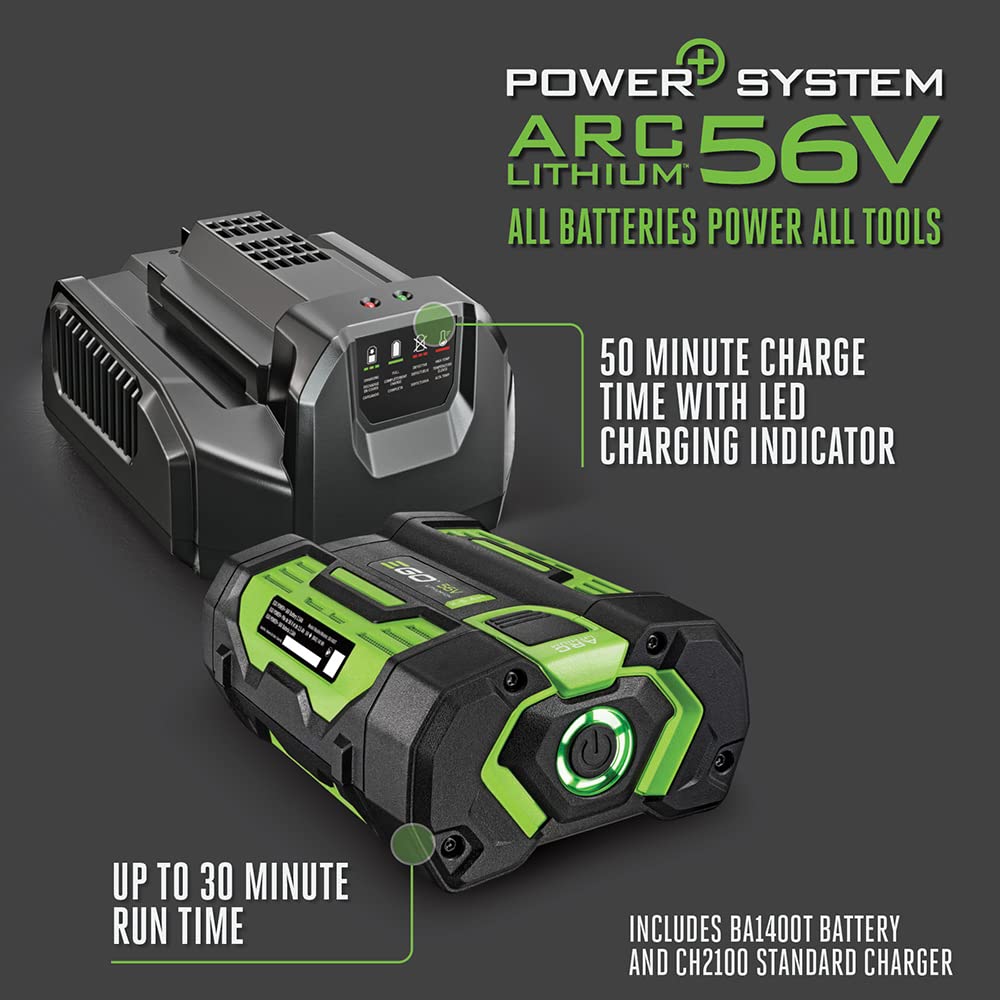 EGO Power+ IPX4 weather-resistant badge emphasizing outdoor reliability