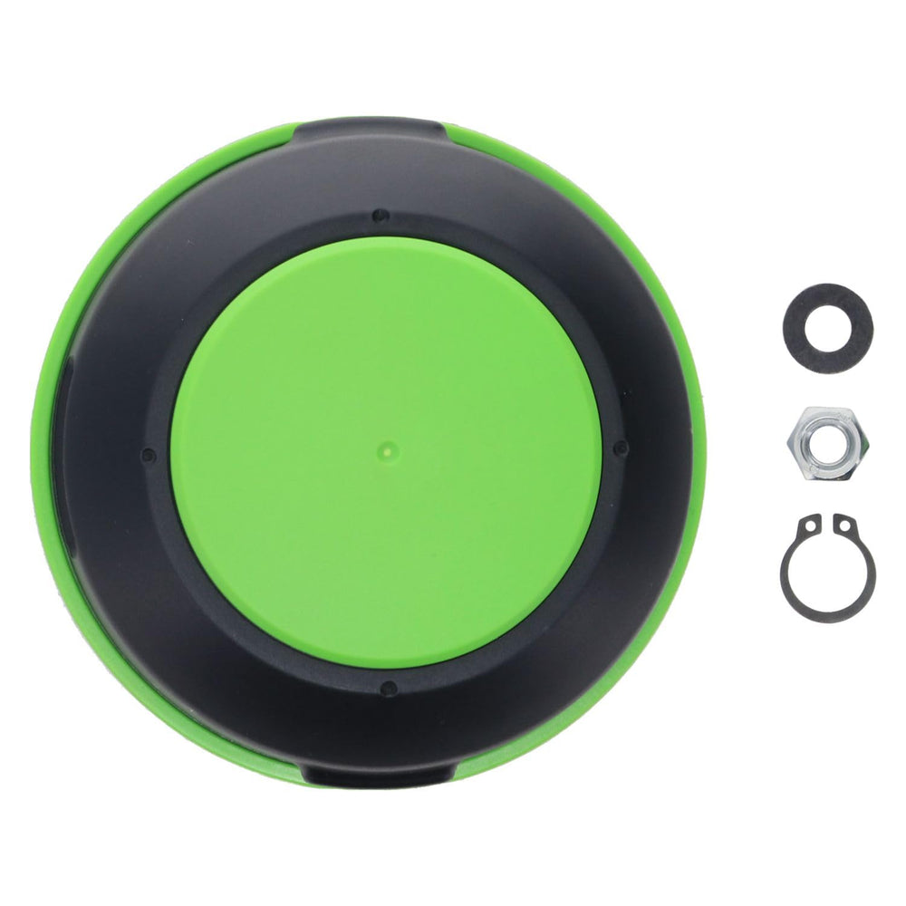 EGO close-up of trimmer head spool showing durable construction and easy PowerLoad benefit