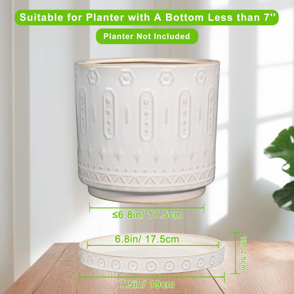 Eightpot detail of geometric pattern enhancing decor and visual appeal