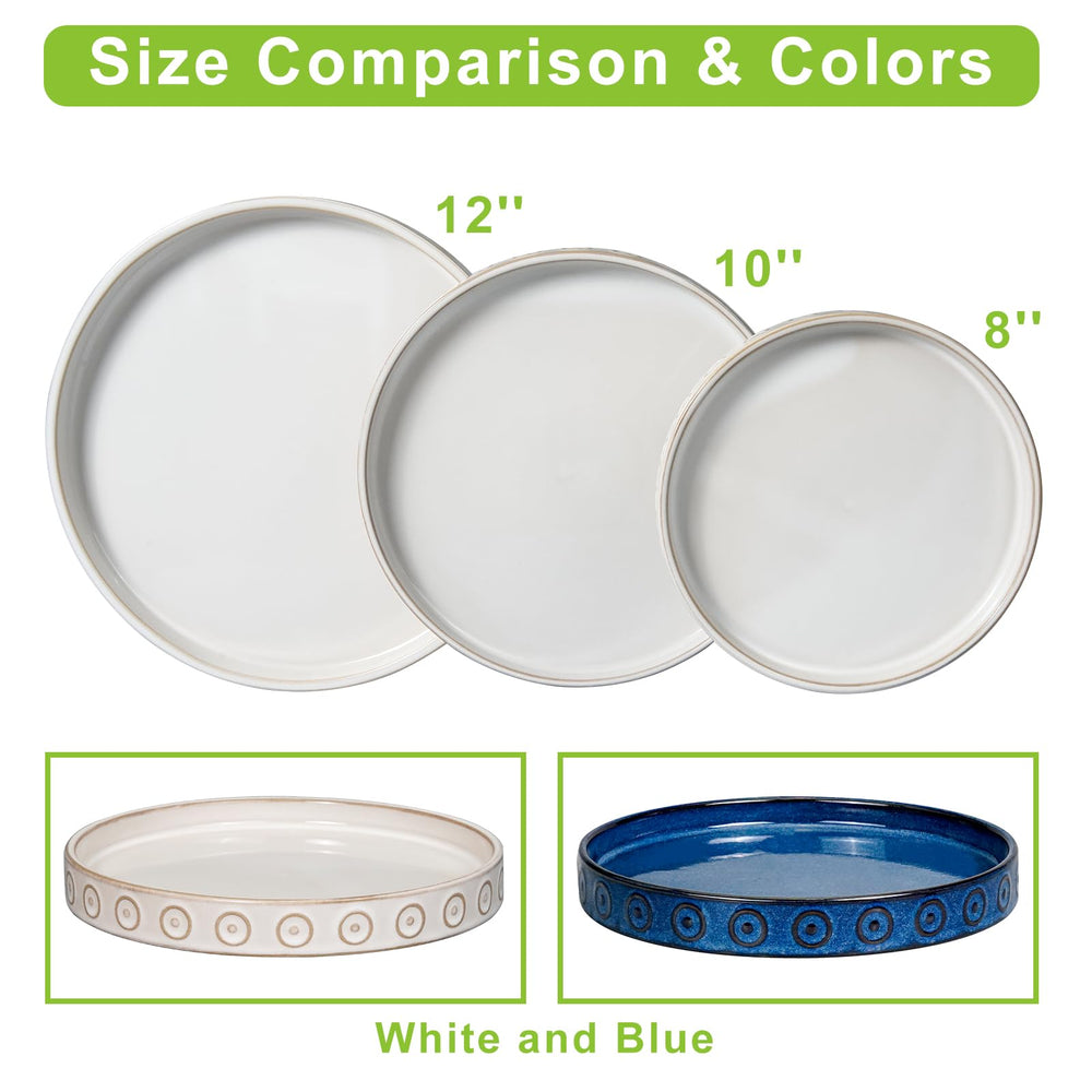 Eightpot multiple saucers arranged showing styling options and benefit for group displays