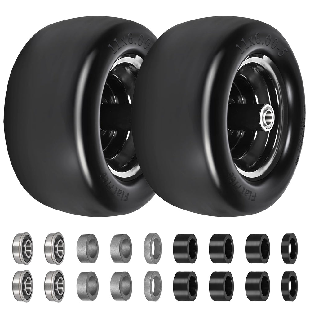 Eiictneh front view assembled tire and wheel showing ready-to-install durability