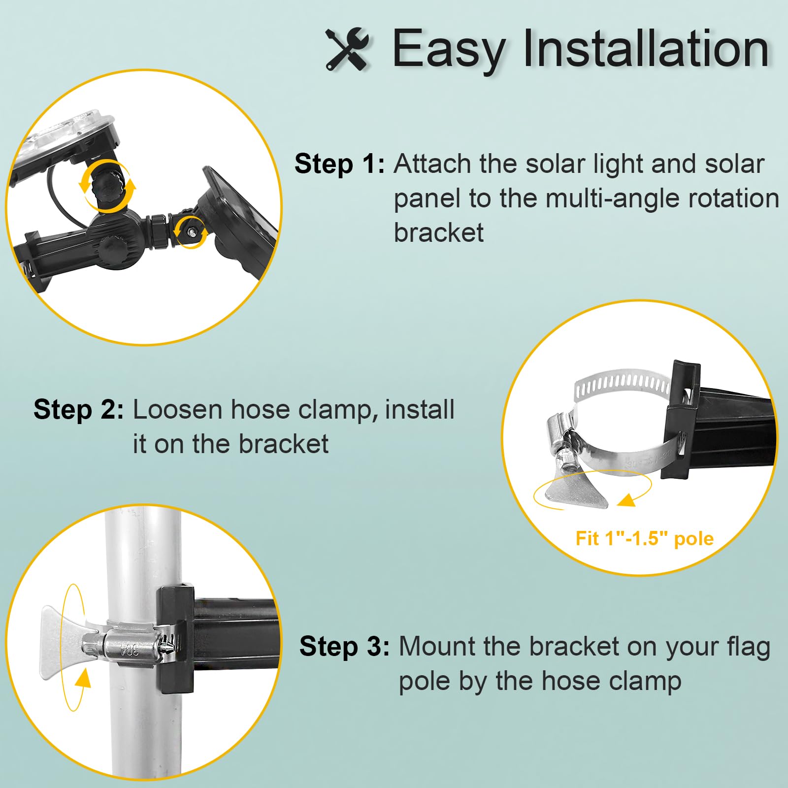Einsamk battery compartment and control button accessible for quick mode checks