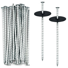 EISENSP front packaging of 200 spiral landscape stakes indicating heavy-duty kit and quantity