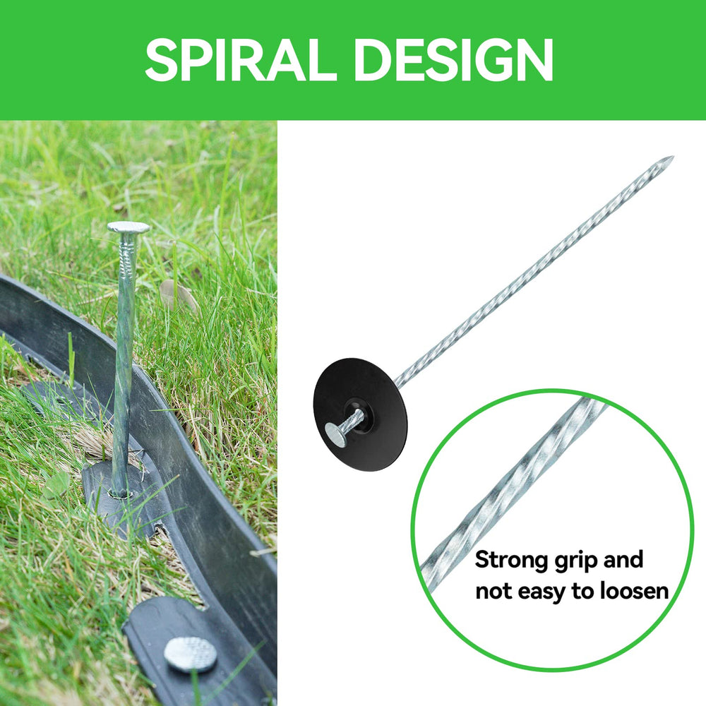 EISENSP stake installed at artificial turf edge providing stable, wind-resistant hold