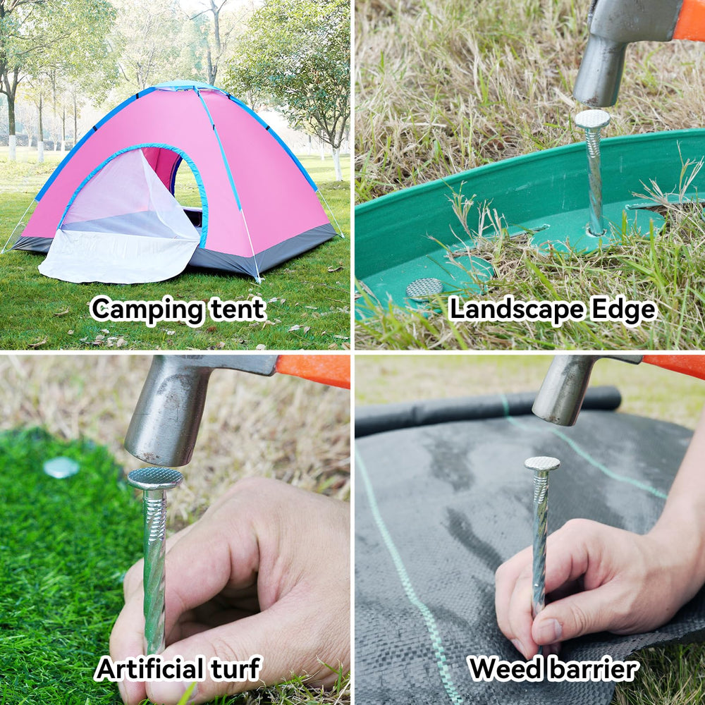 EISENSP securing artificial turf edge to prevent lift and maintain appearance