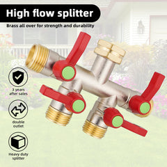 EJW threaded 3/4 inch GHT inlet detail for secure leak-resistant connection