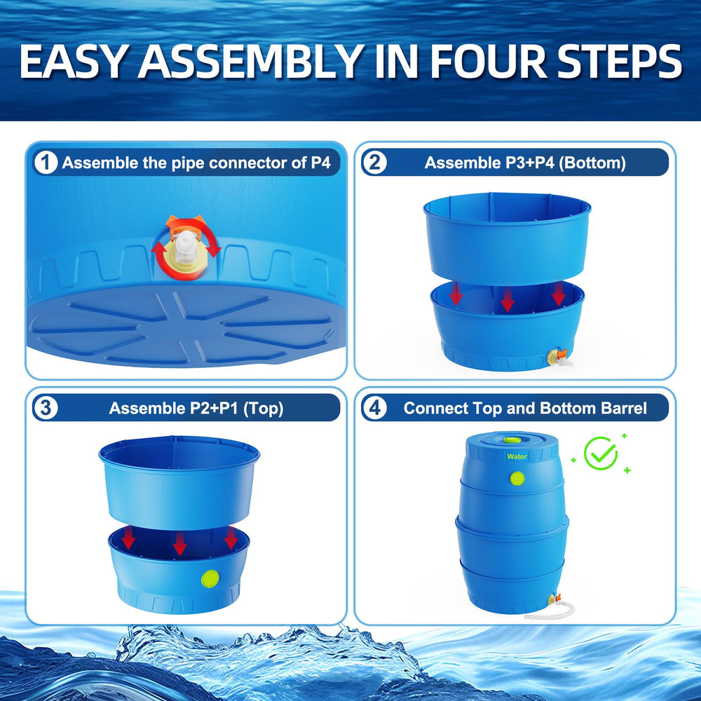 EJWOX stackable grooves top and bottom demonstrating secure, space-saving stacking