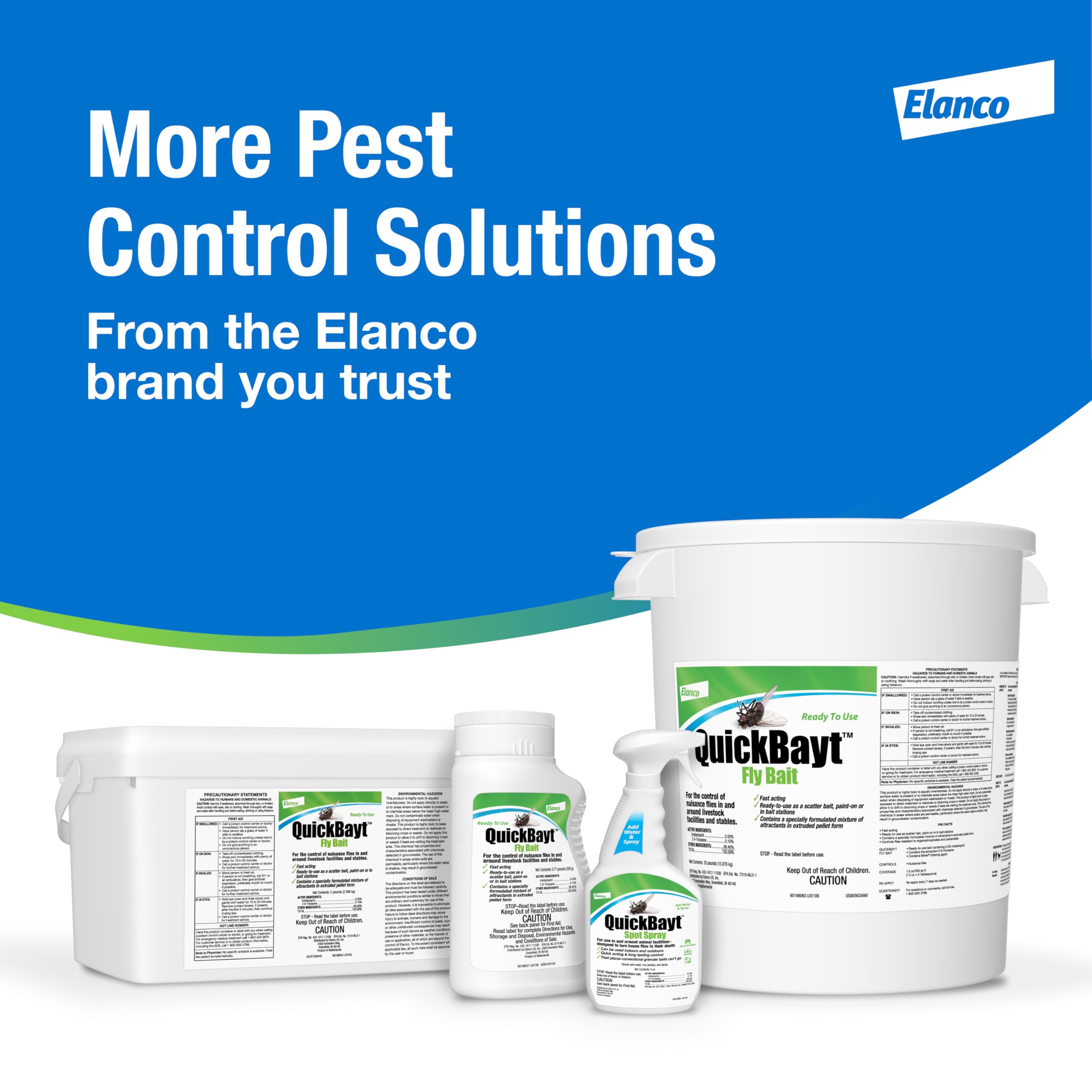 Elanco QuickBayt used around livestock facility illustrating practical pest reduction