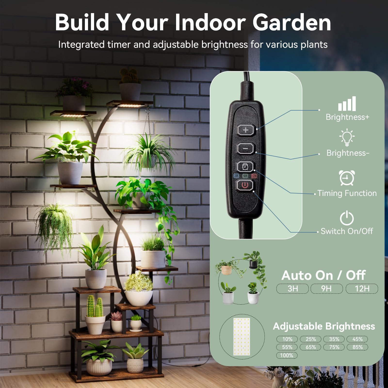 Elaruslux styled in living room demonstrating space-saving display benefit
