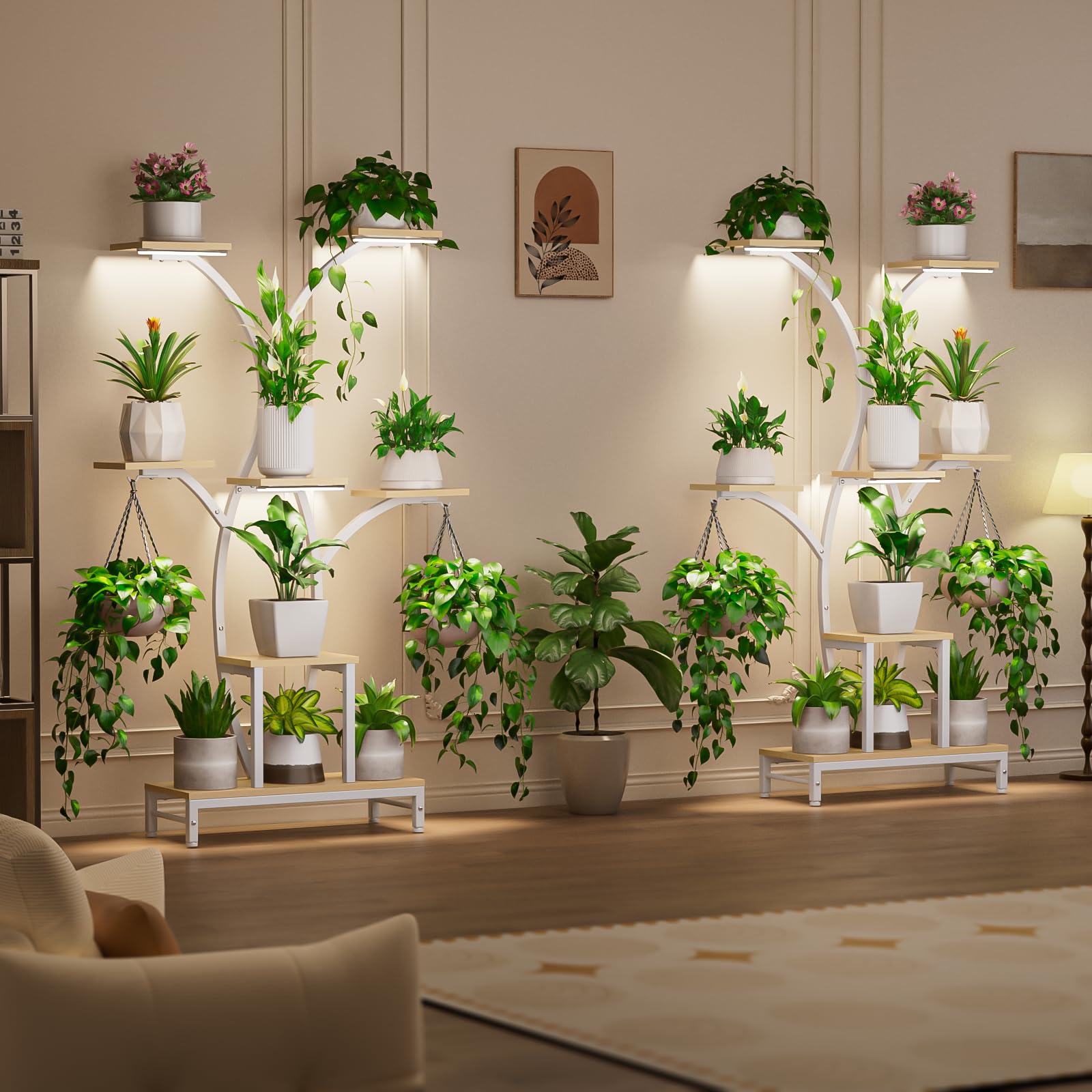 Elbourn assembled in living room illustrating decorative space saving